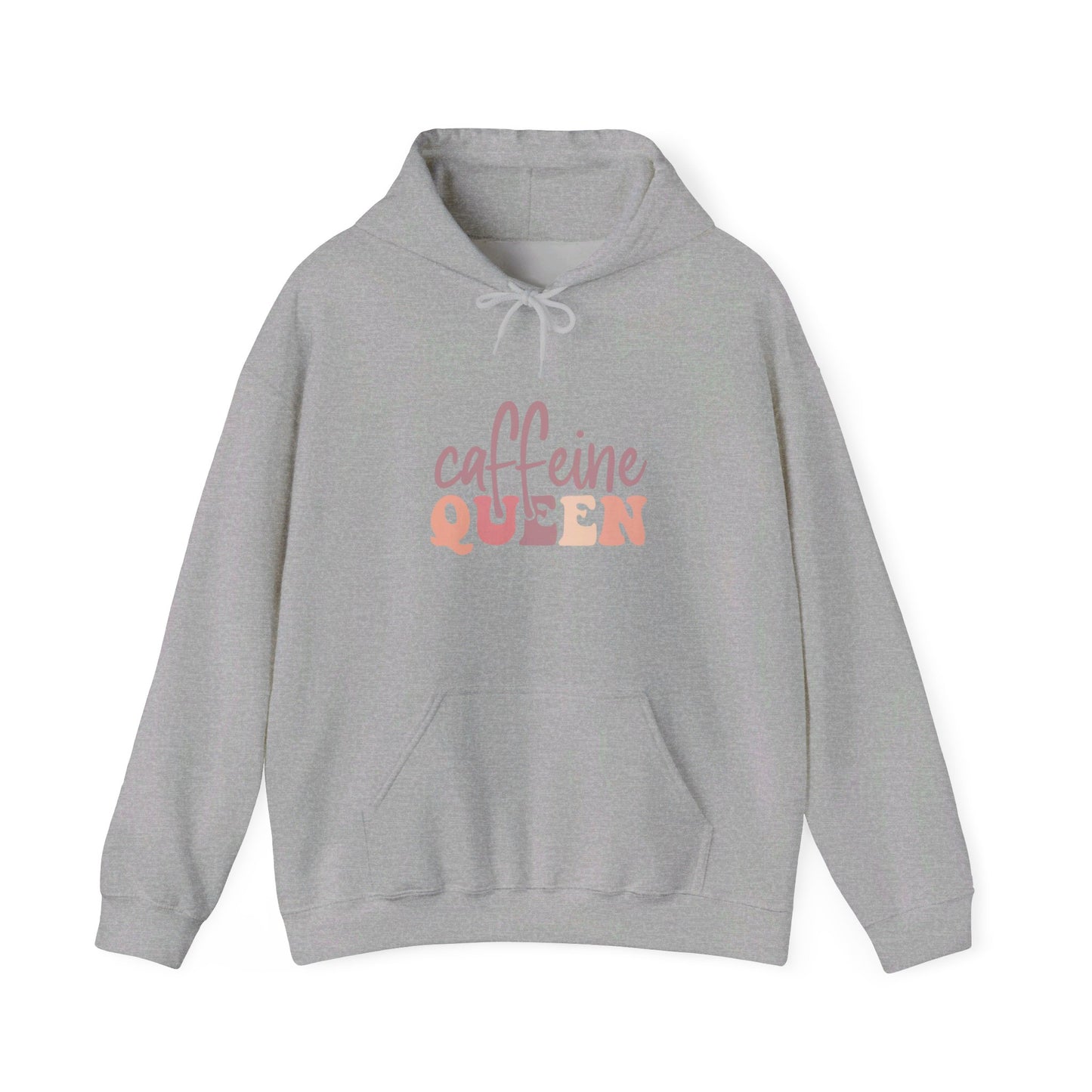 Caffeine Queen, Ruler of Mornings - Hooded Sweatshirt