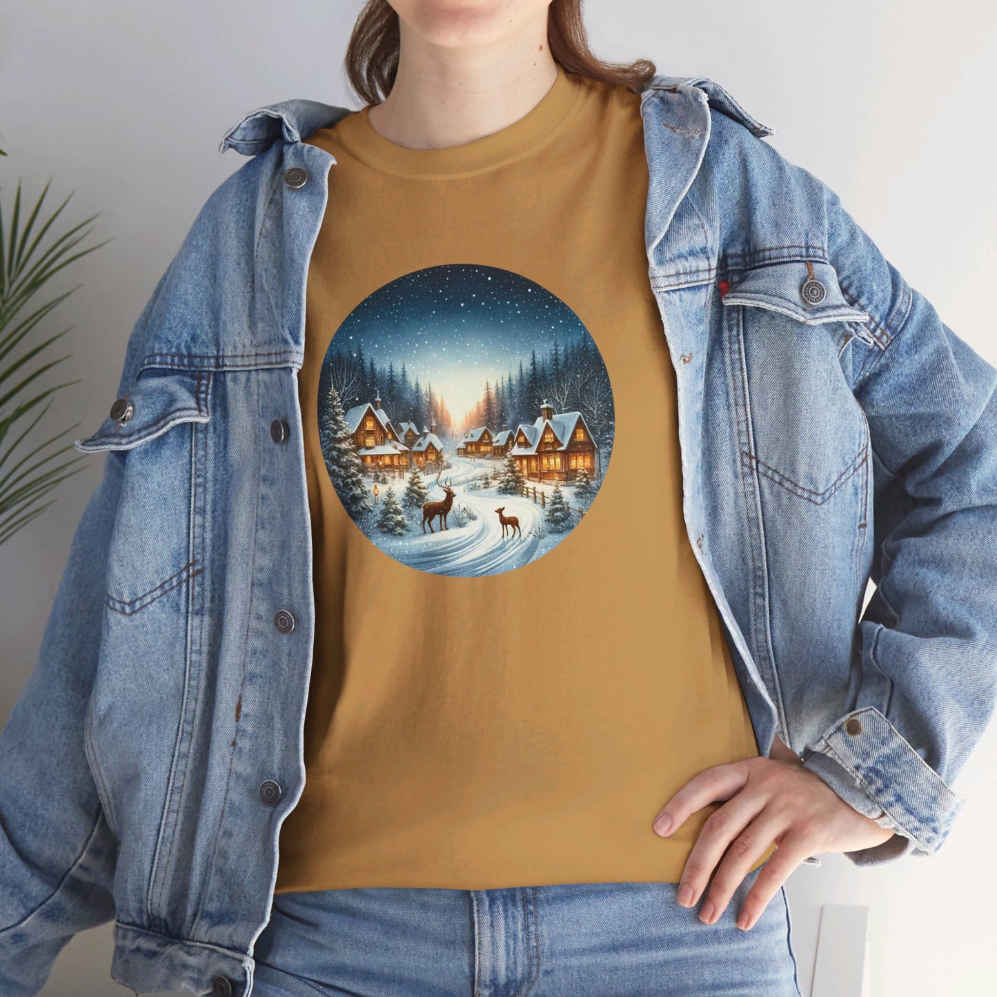 Magical Snowy Night - T-Shirt