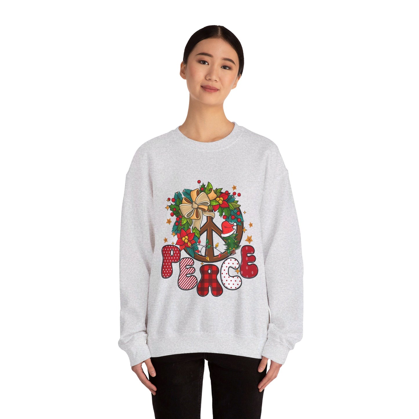 Peace - Christmas- Crewneck Sweatshirt