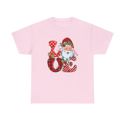 Festive Santa LOVE - T-Shirt