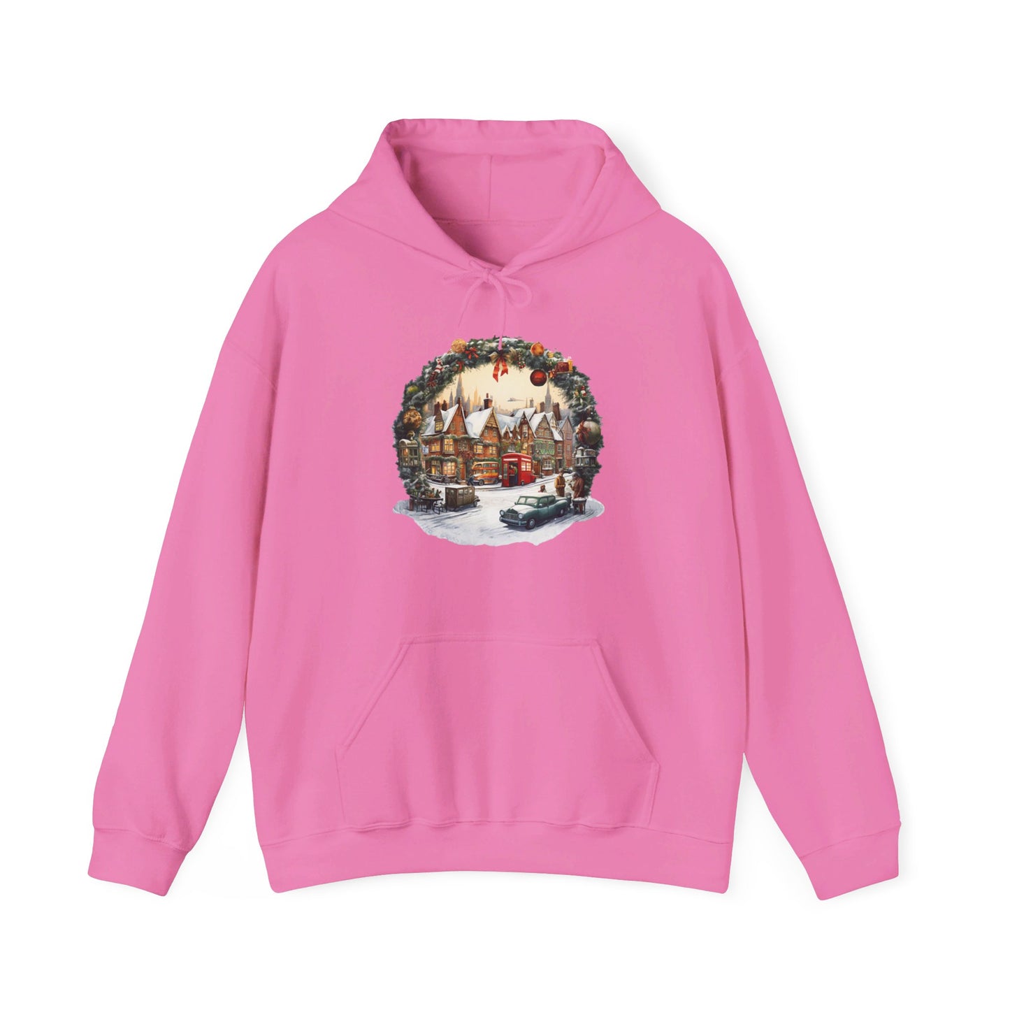 Village Holiday Spirit - Hooded Sweatshirt