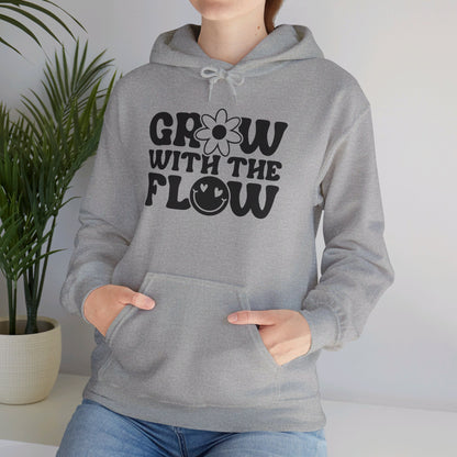 Crow With The Flow - Hooded Sweatshirt