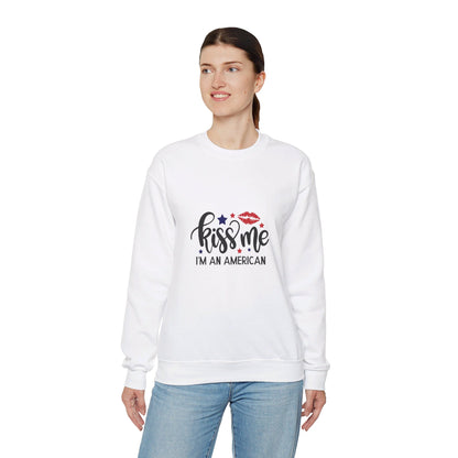 Kiss Me I'm An American - Sweatshirt