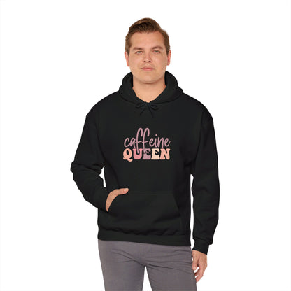 Caffeine Queen, Ruler of Mornings - Hooded Sweatshirt