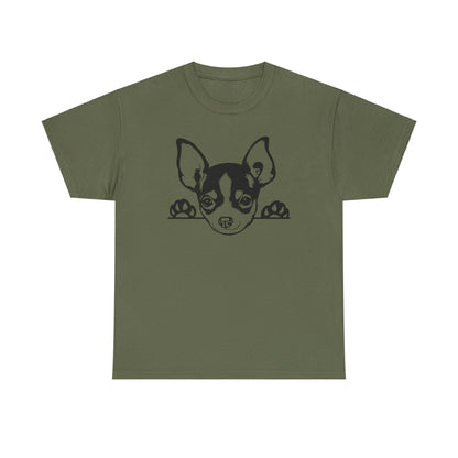 Peeking Chihuahua, Pure Cuteness - T-Shirt