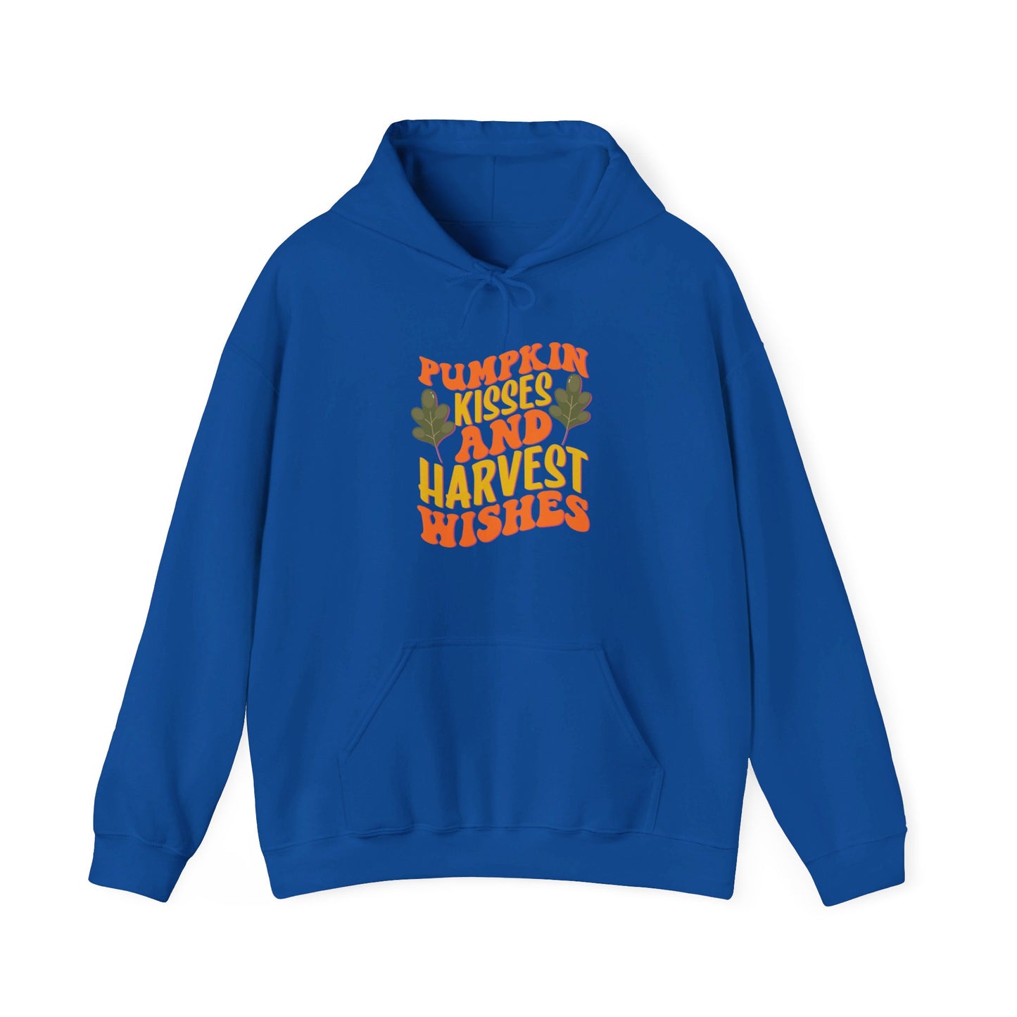 Kisses of Pumpkin, Wishes for Harvest - Hooded Sweatshirt