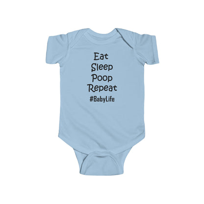 Eat Sleep Poop Repeat Bodysuit