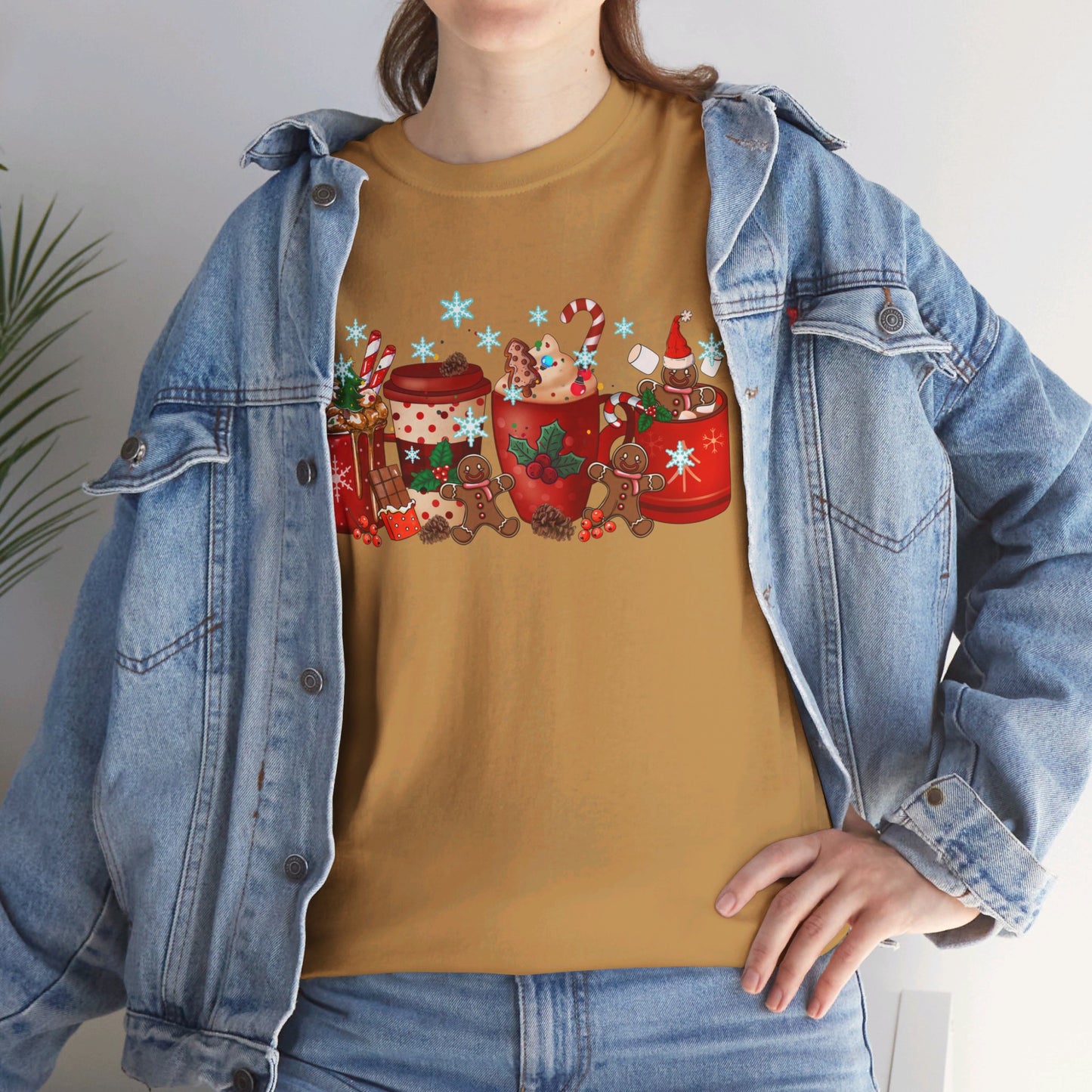 Christmas Cocoa & Gingerbread Delight - T-Shirt