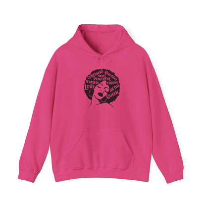 Afro Lady Inspirational - Hooded Sweatshirt