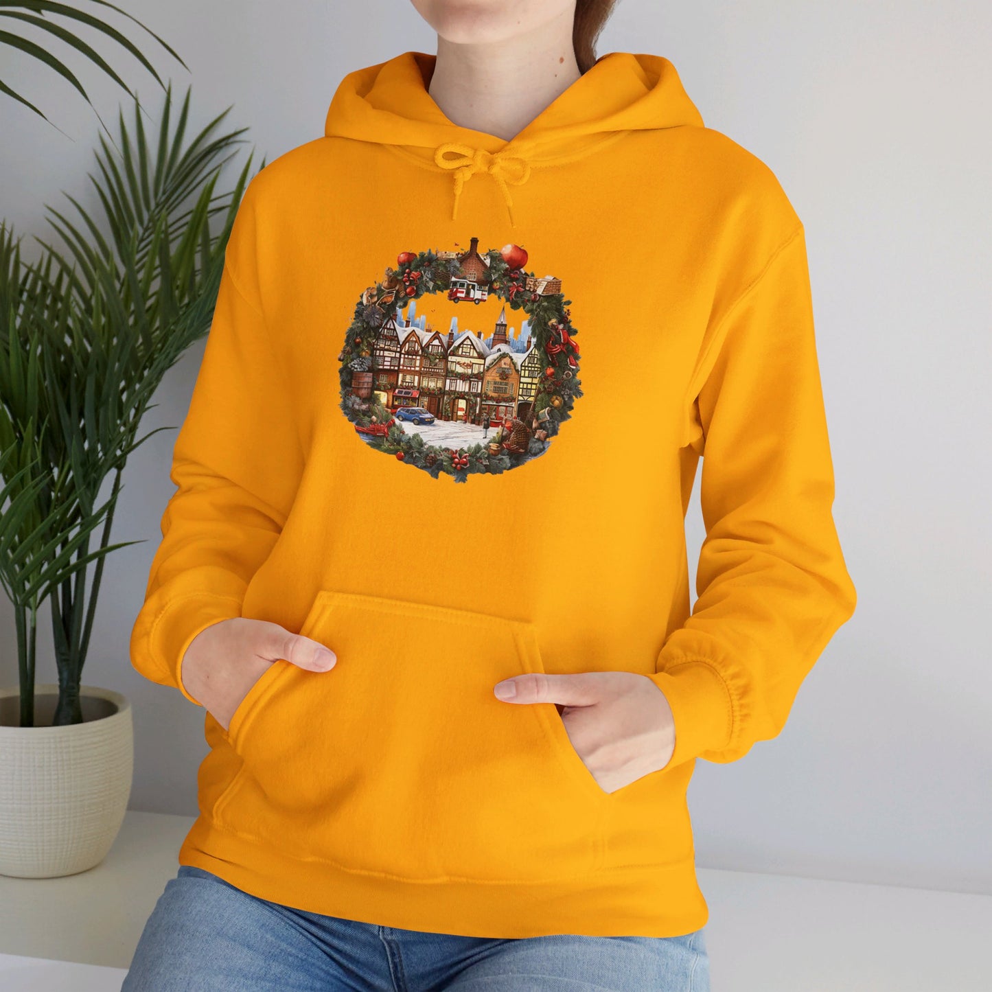 Holiday Village Magic - Hooded Sweatshirt