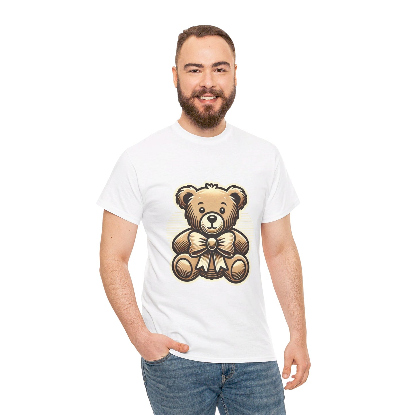 Teddy Bear with a bow - T-Shirt