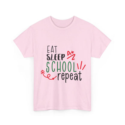 Eat Sleep School Repeat T-Shirt