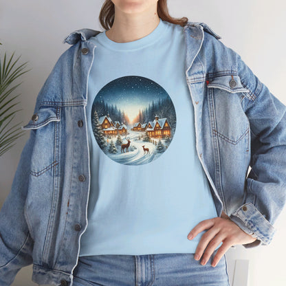 Magical Snowy Night - T-Shirt