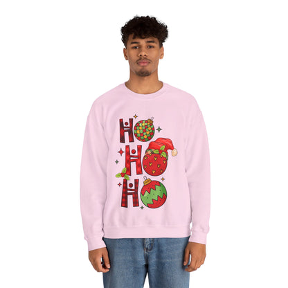 Ho Ho Ho - Christmas Light - Crewneck Sweatshirt