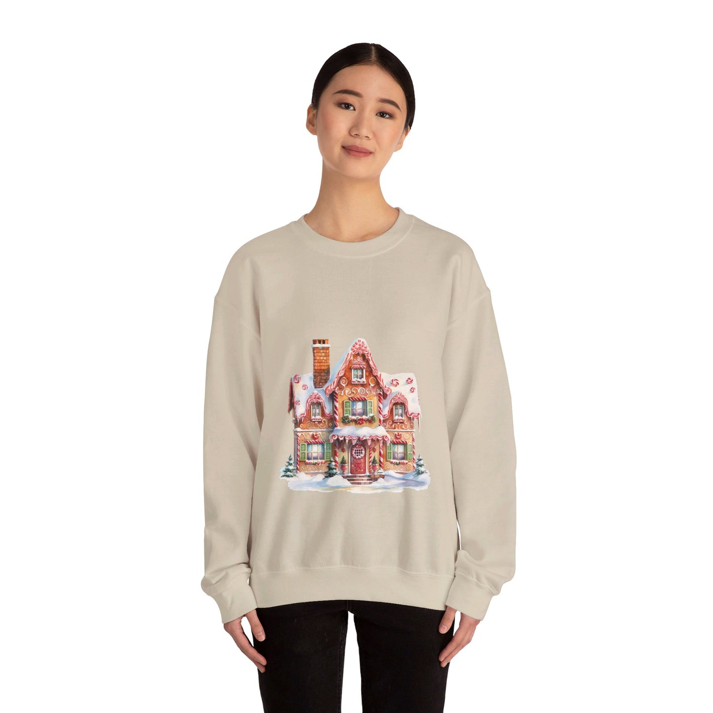 Snowy Christmas Village 14 - Sweatshirt