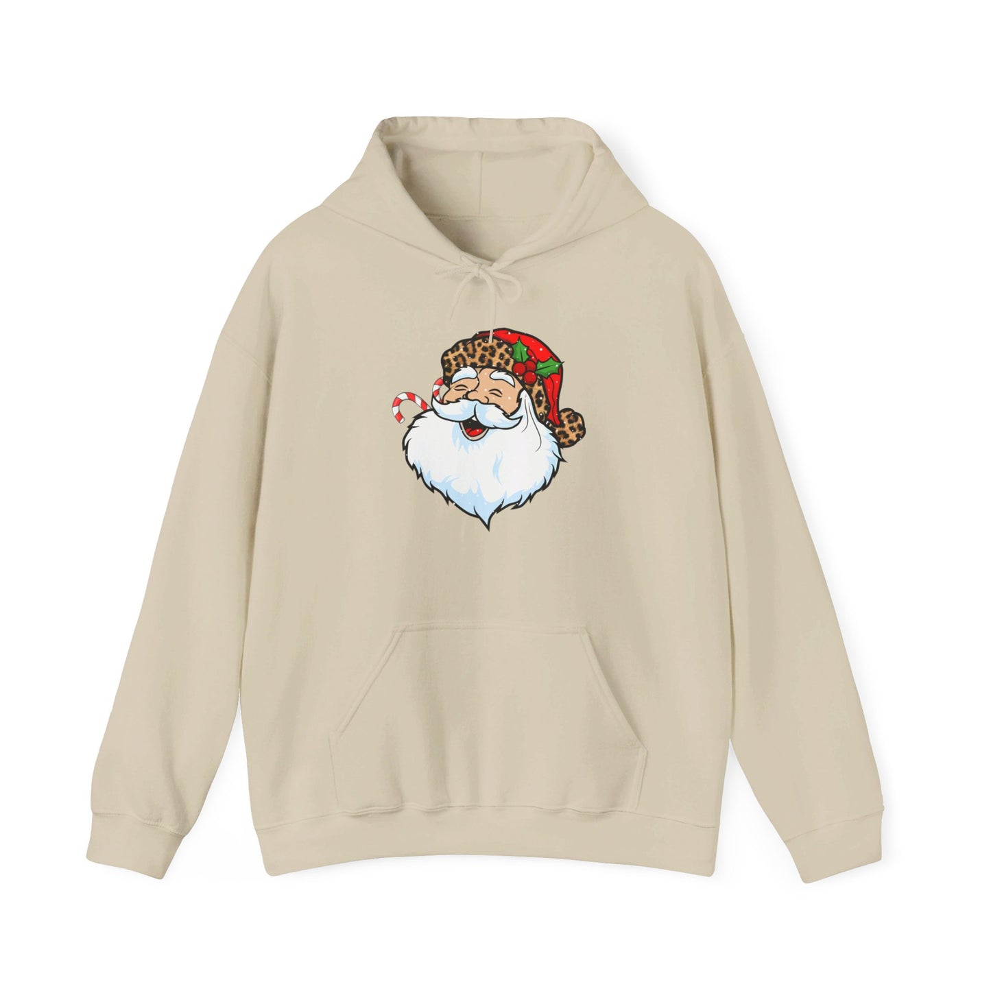 Festive Santa Claus - Hooded Sweatshirt