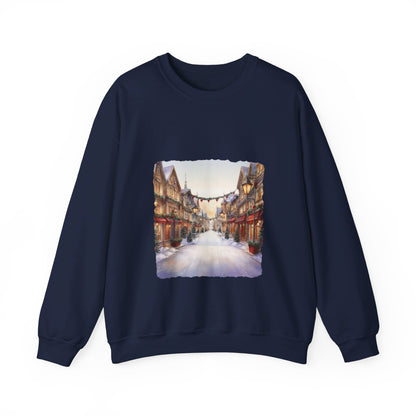 Snowy Christmas Village 9 - Sweatshirt