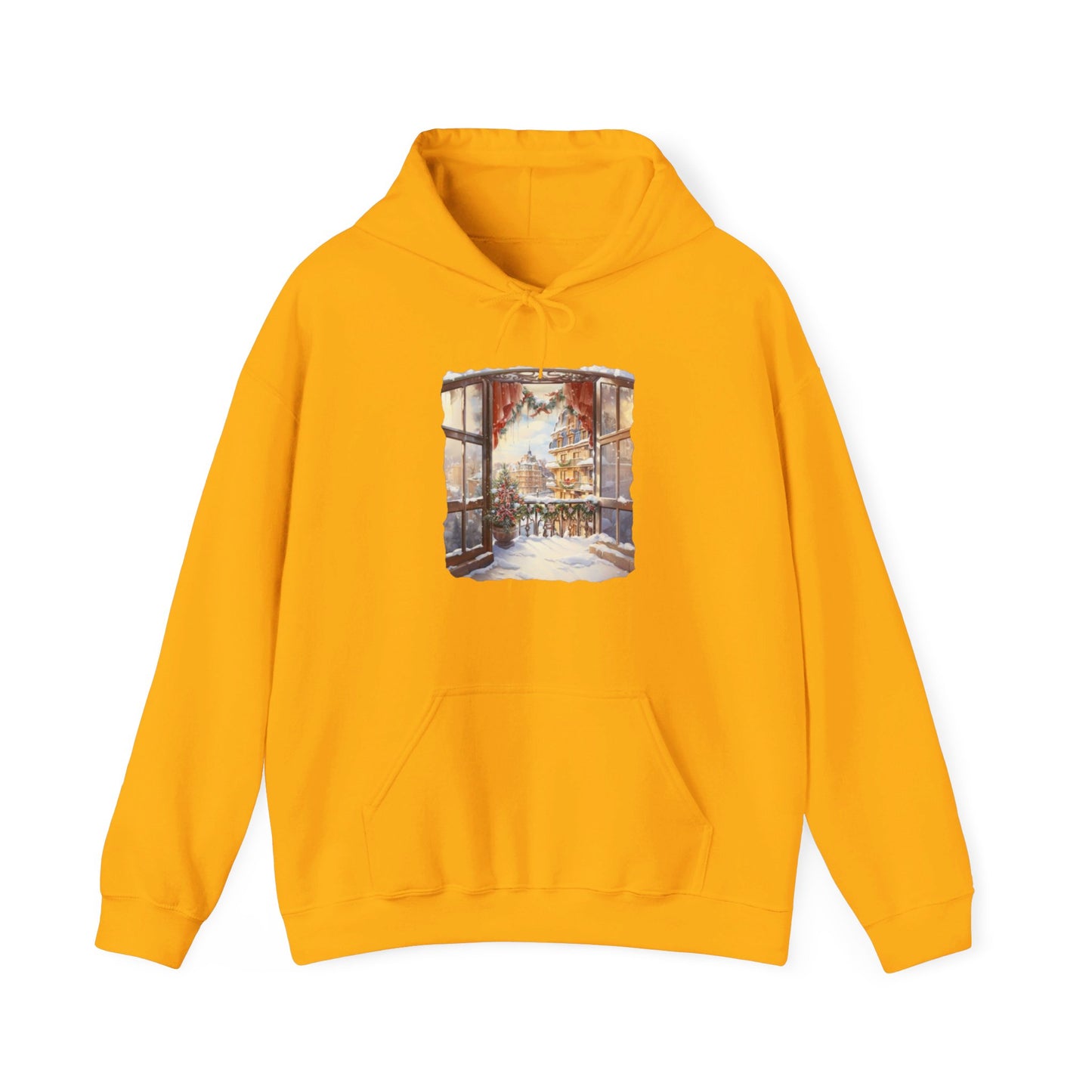 Christmas City To The Window - Hooded Sweatshirt