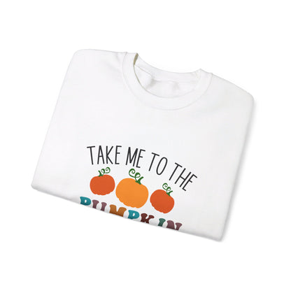 Take Me To The Pumpkin Patch - Crewneck Sweatshirt