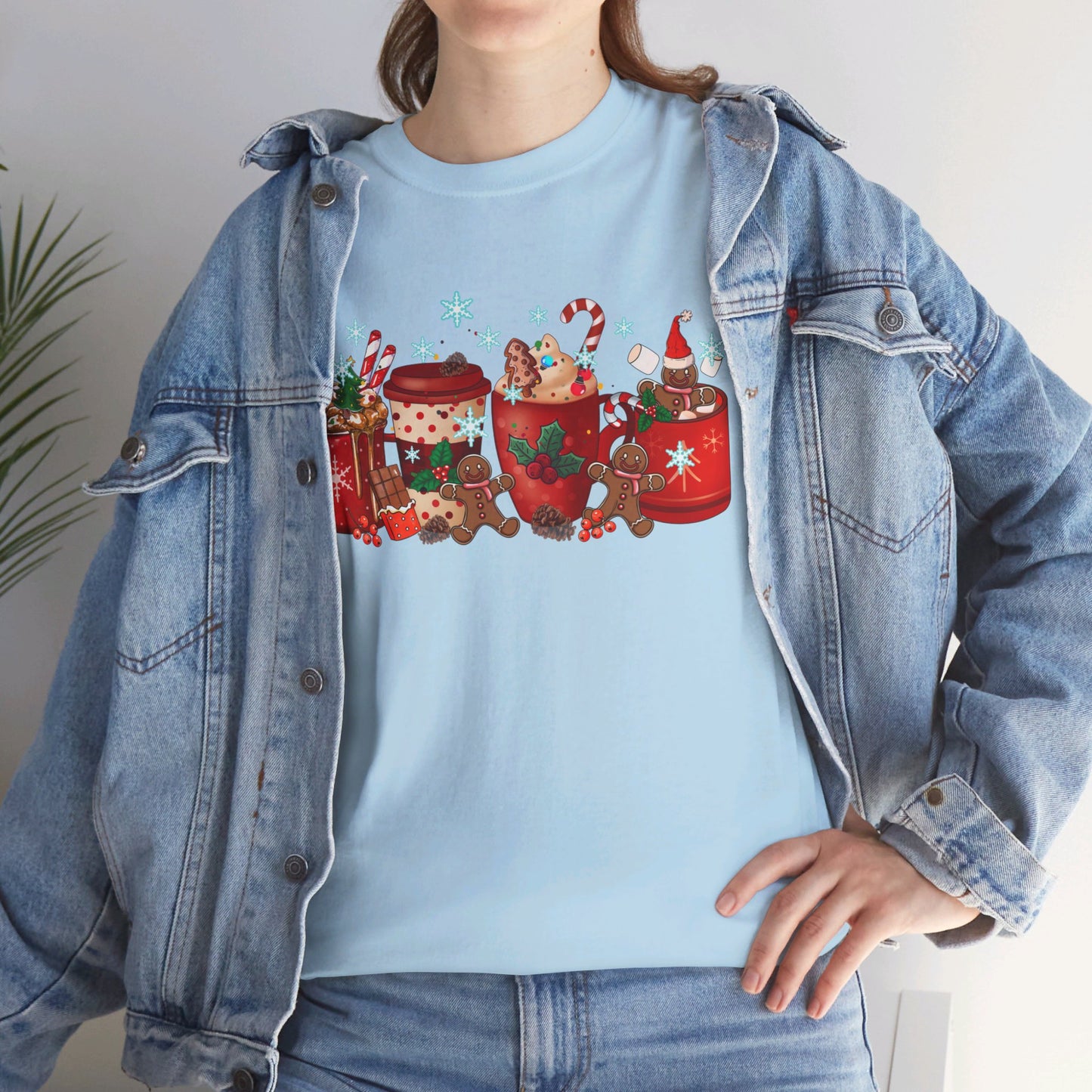 Christmas Cocoa & Gingerbread Delight - T-Shirt