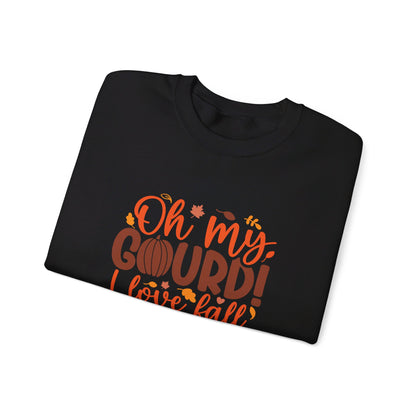 Oh My Gourd I Love Fall - Crewneck Sweatshirt