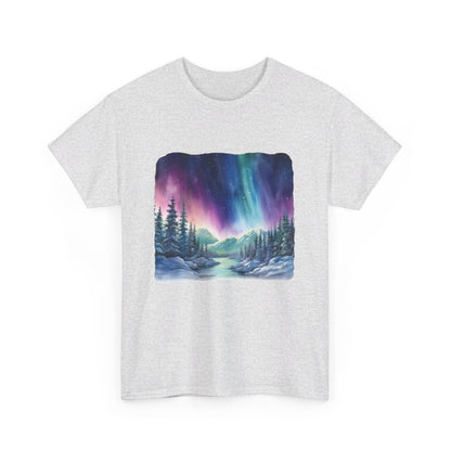 Northern Lights Watercolor  - T-Shirt