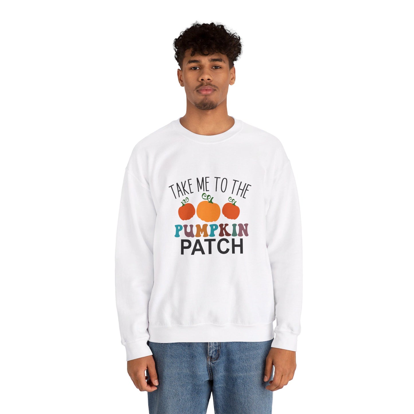 Take Me To The Pumpkin Patch - Crewneck Sweatshirt