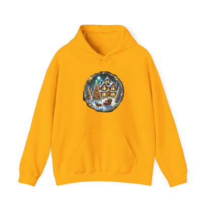 Santa's Frosty Ride - Hooded Sweatshirt