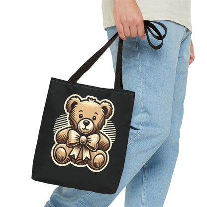 Teddy Bear with a bow - Tote Bag