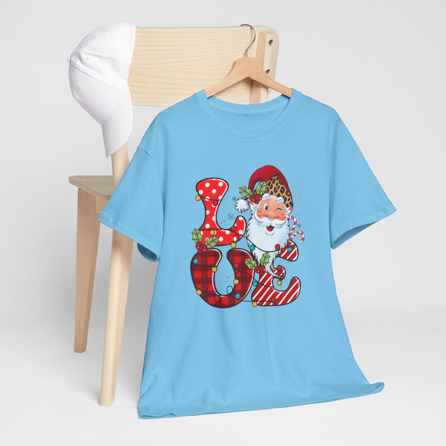 Festive Santa LOVE - T-Shirt