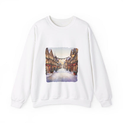 Snowy Christmas Village 9 - Sweatshirt