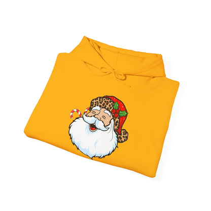 Festive Santa Claus - Hooded Sweatshirt