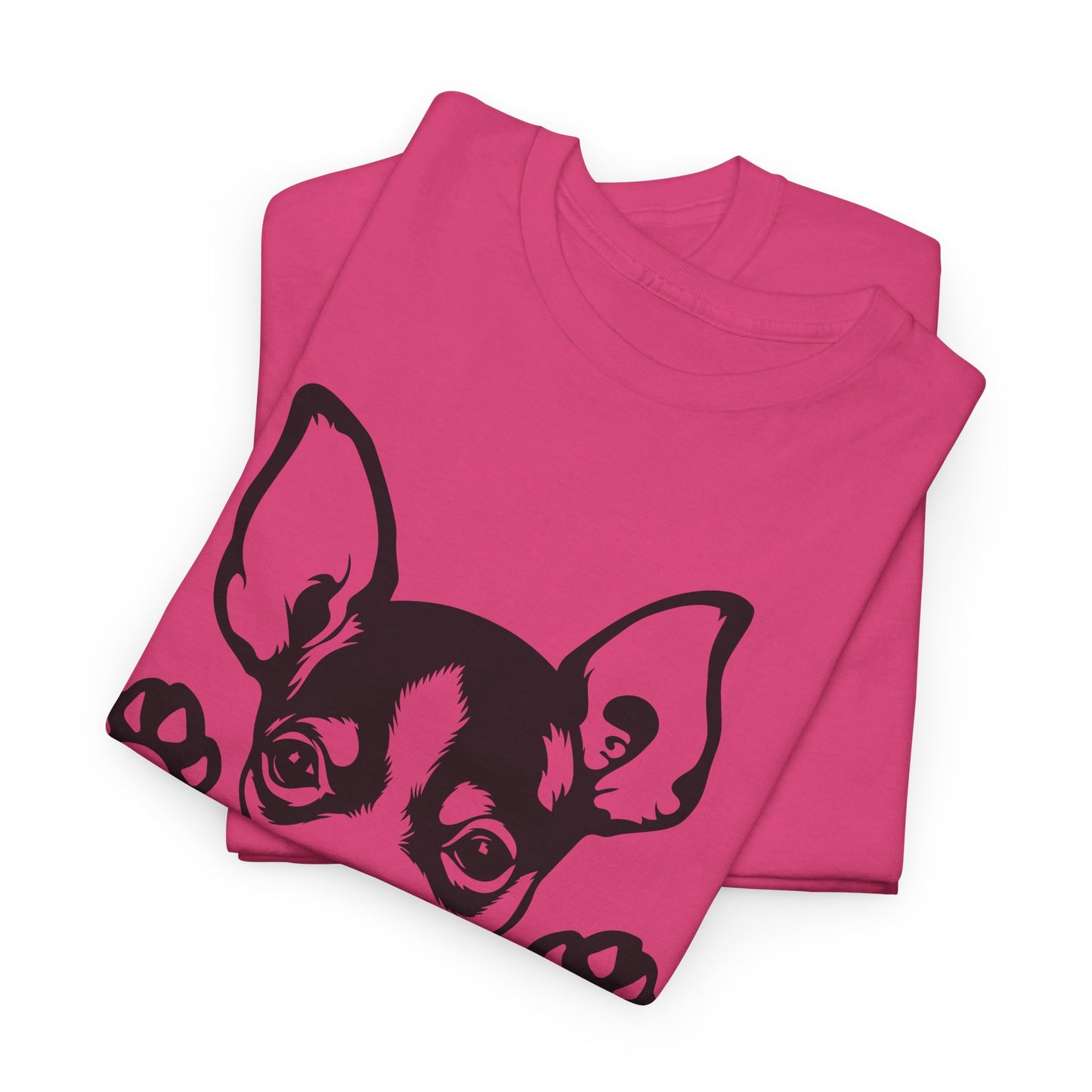 Peeking Chihuahua, Pure Cuteness - T-Shirt