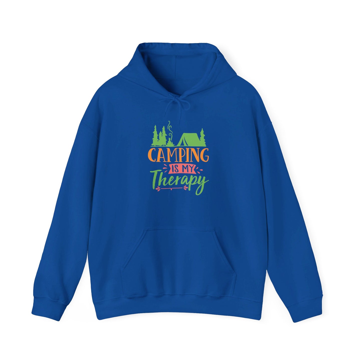 Camping Is My Therapy - Hooded Sweatshirt