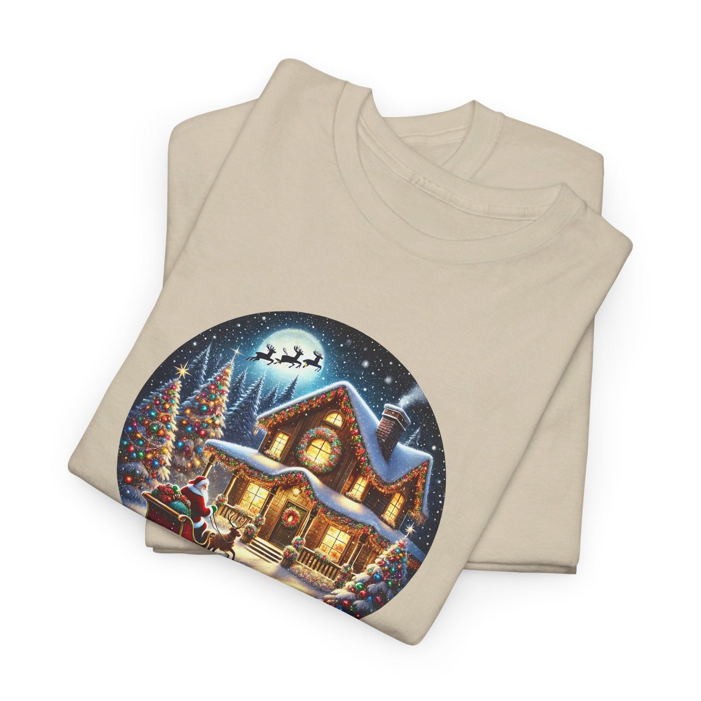 Santa's Joyful Ride - T-Shirt