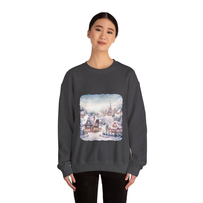 Snowy Christmas Village - Sweatshirt