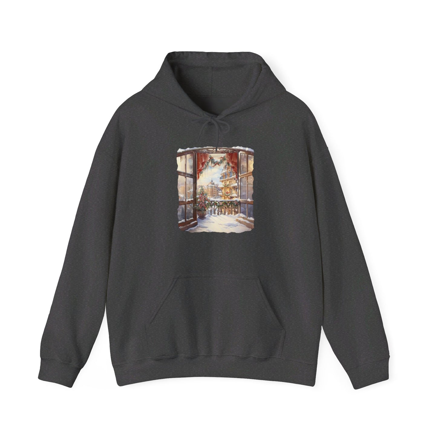 Christmas City To The Window - Hooded Sweatshirt