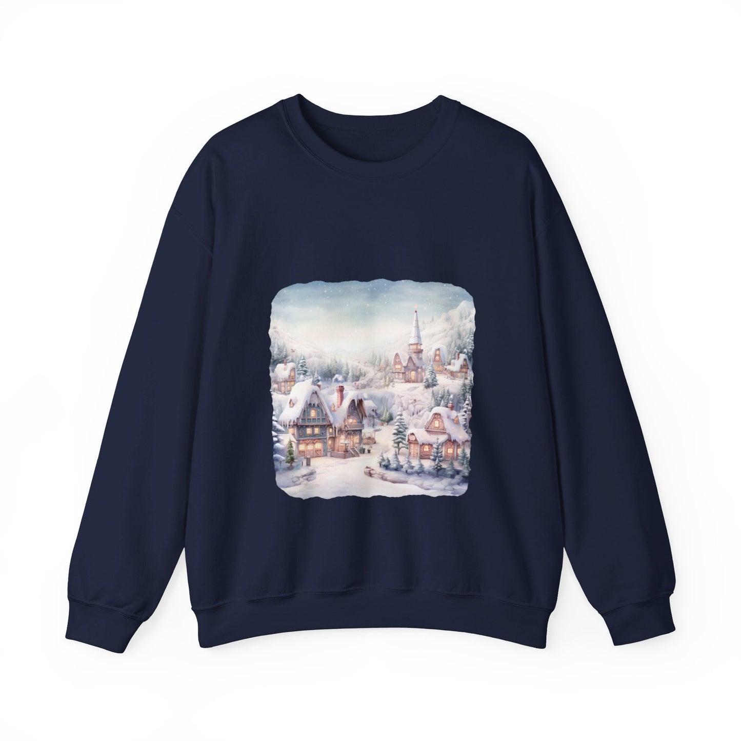 Snowy Christmas Village - Sweatshirt