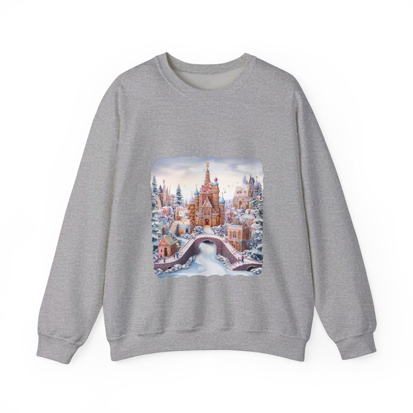 Snowy Christmas Village 10 - Sweatshirt