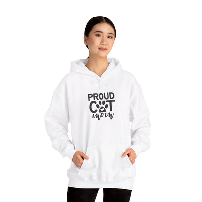 Proud Cat Mom Feline Love Forever - Hooded Sweatshirt