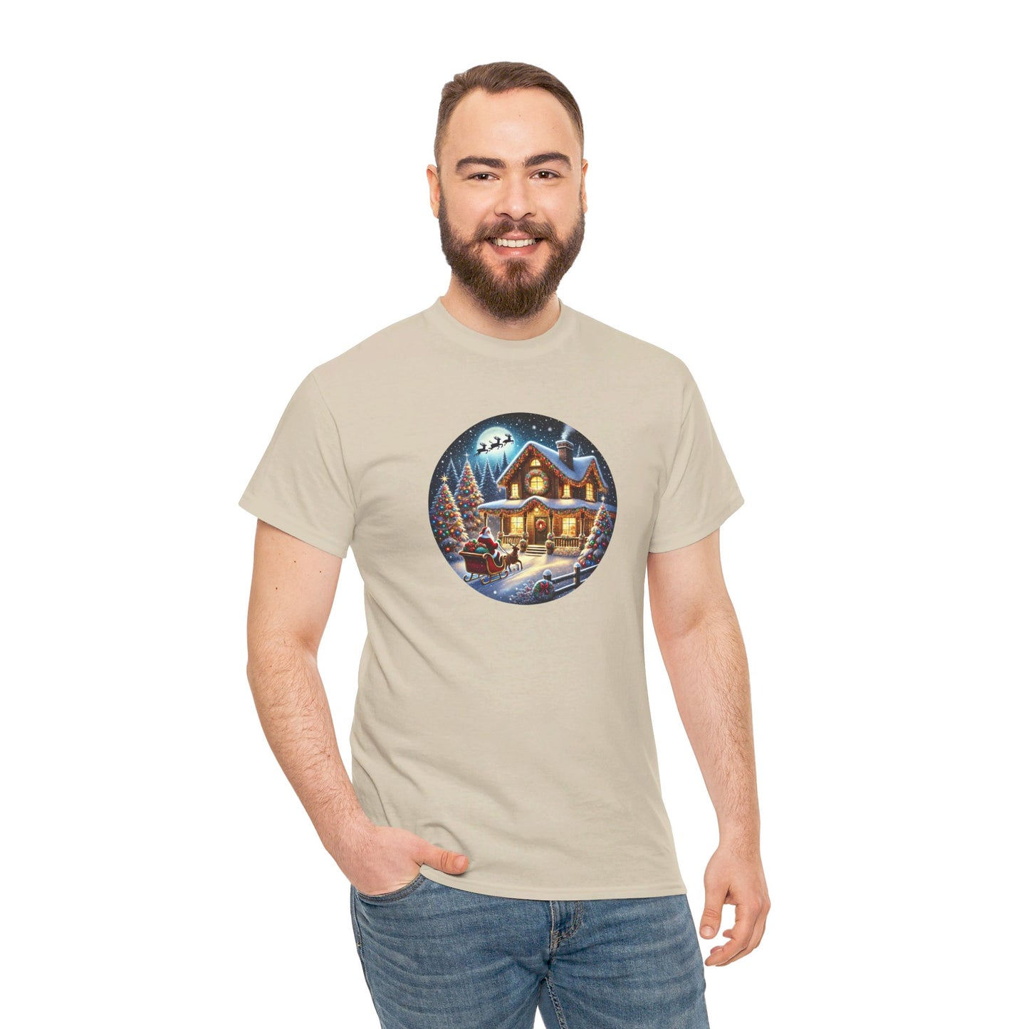 Santa's Joyful Ride - T-Shirt