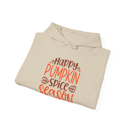 Happy Pumpkin, Spice Season - Hooded Sweatshirt