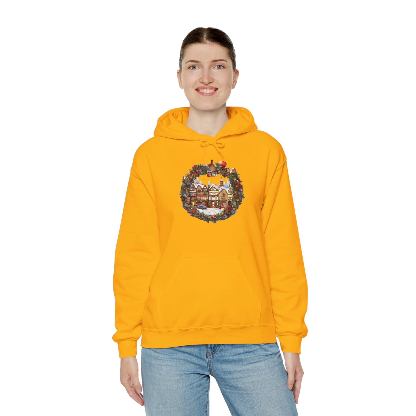 Holiday Village Magic - Hooded Sweatshirt