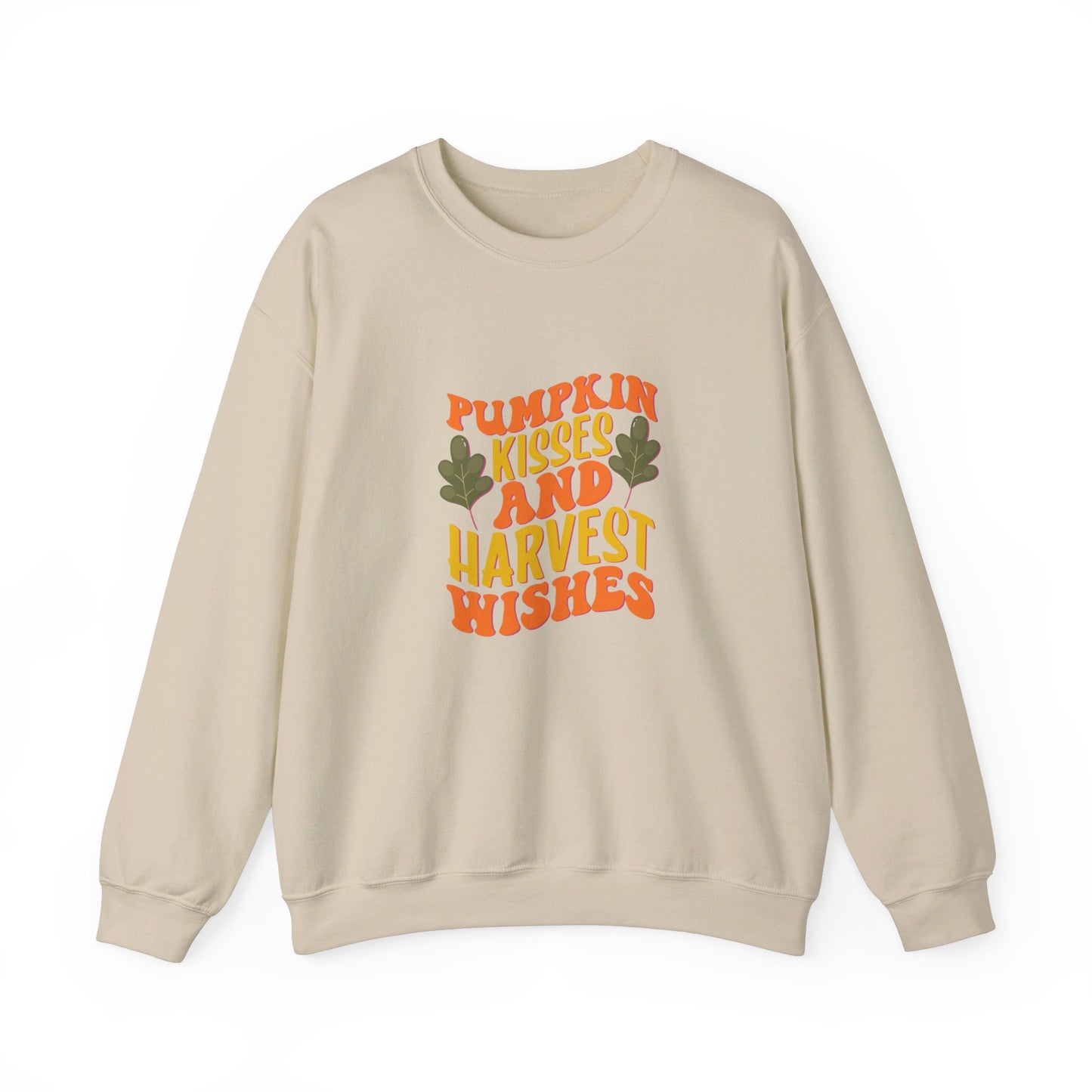 Pumpkin Kisses And Harvest Wishes - Sweatshirt