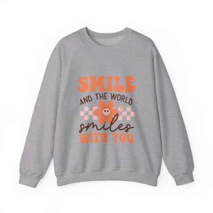 Smile And The World Smiles With You - Sweatshirt