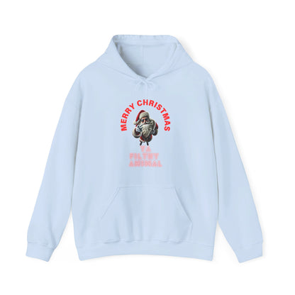 Merry Christmas - Ya Filthy Animal Unisex Heavy Blend™ Hooded Sweatshirt