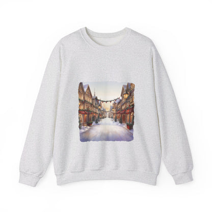 Snowy Christmas Village 9 - Sweatshirt