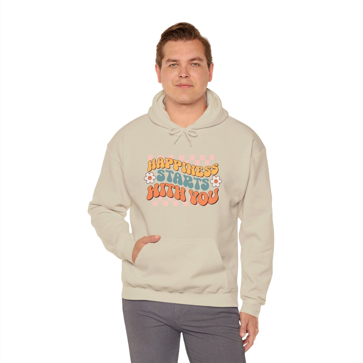 Happiness Starts With You - Hooded Sweatshirt