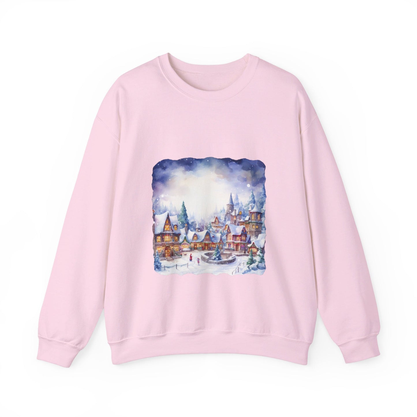 Snowy Christmas Village 5 - Sweatshirt