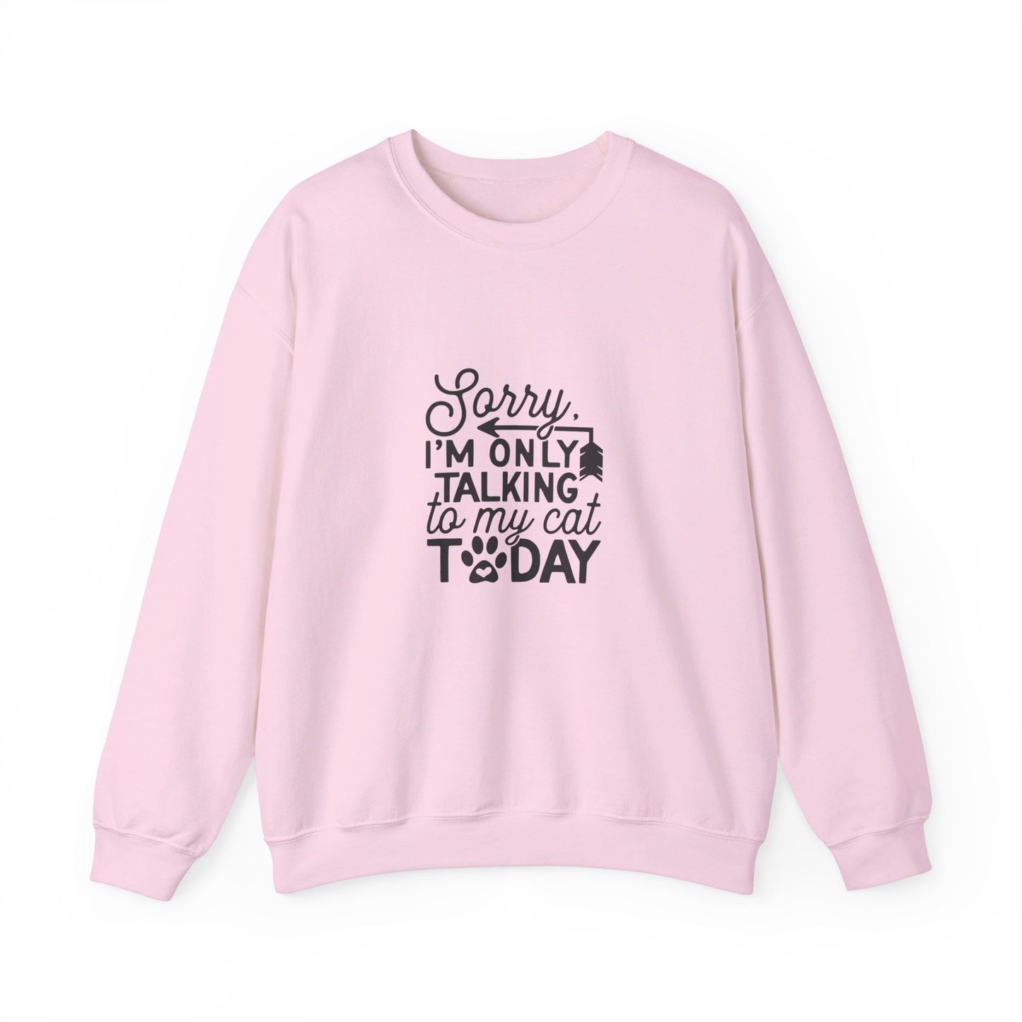 Sorry I'm Only Talking To My Cat - Sweatshirt